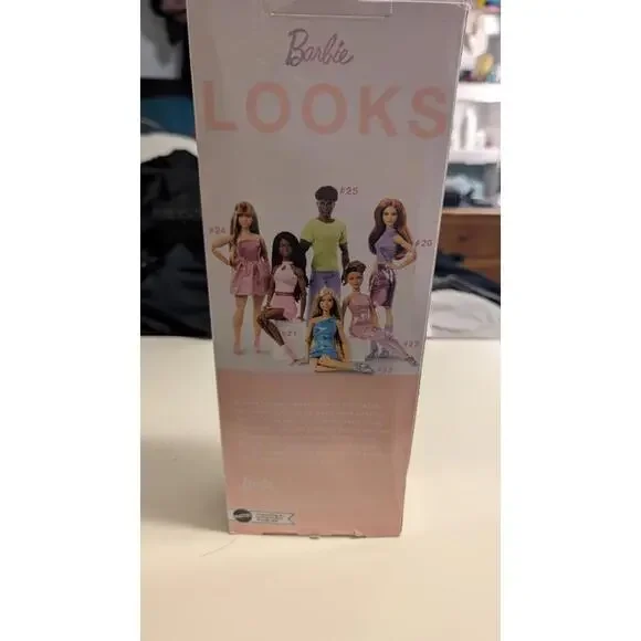 Barbie Looks Wave Four Doll in Pink Shimmer Jumpsuit - Picture 4 of 7